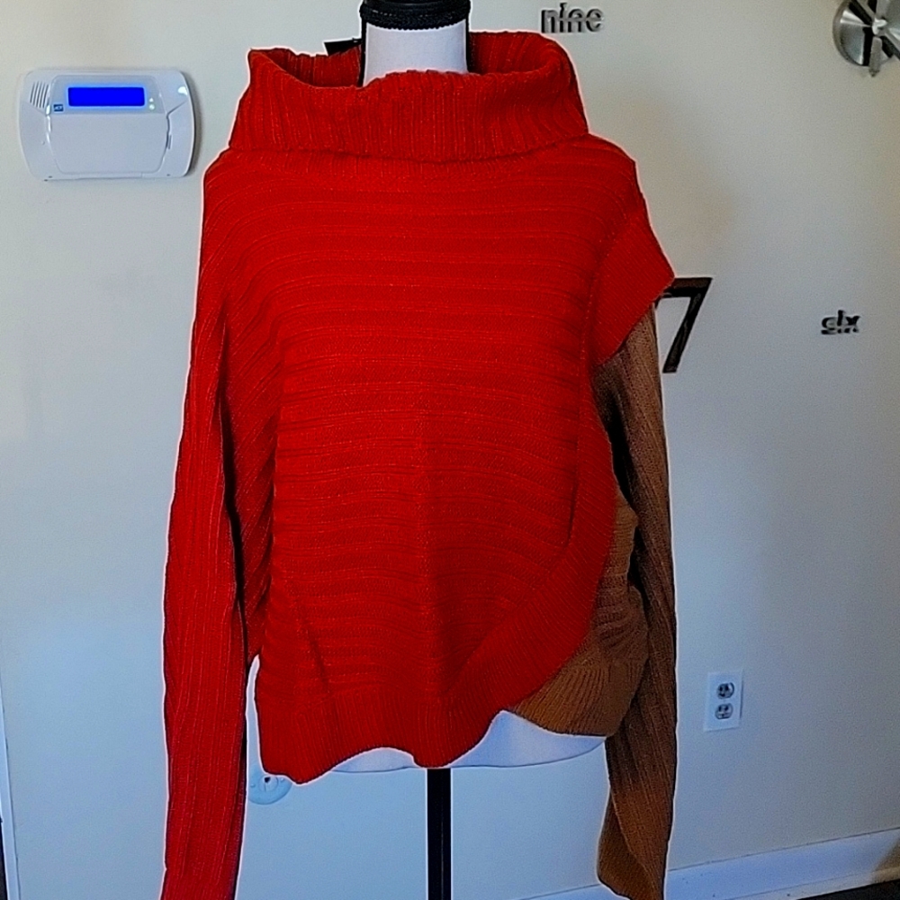 Fashion nova two tone 3x sweater (somewhat cropped)